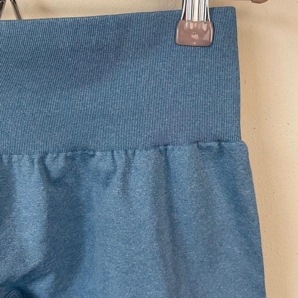 NVGTN Sky Blue Pro Seamless Shorts - Picture 5 of 7